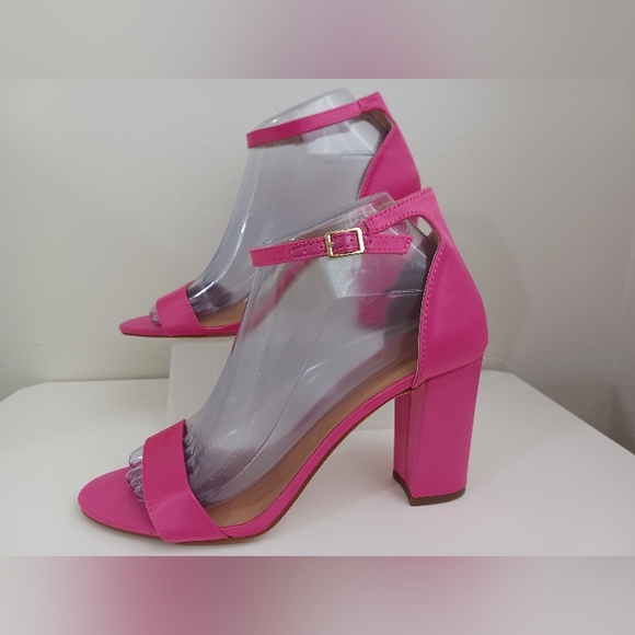 Madden Girl Shoes - Madden Girl Women's Block Heeled Pink Size 8 New